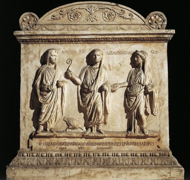 Roman altar