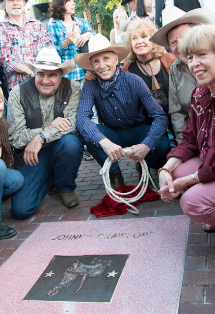 Johnny Crawford gets a star on the Walk of Fame