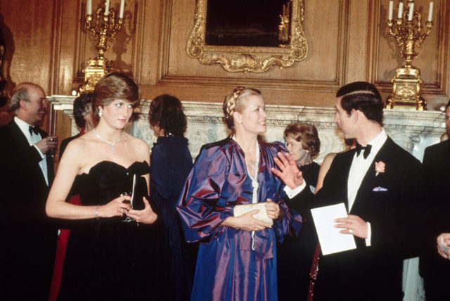Princess Diana, Grace Kelly and Prince Charles 