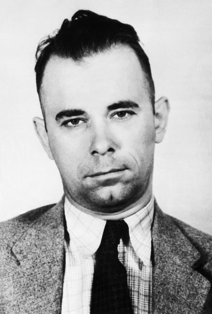 mobster John Dillinger 