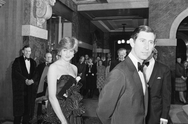 Lady Diana and Prince Charles at Goldsmiths' Hall