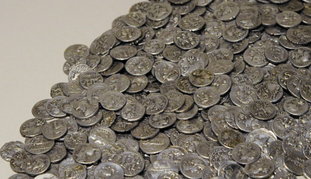 Roman coins 