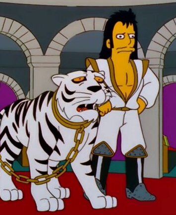 Simpsons tiger attack 