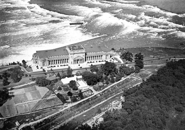 Aerial view of the Toronto Power House 