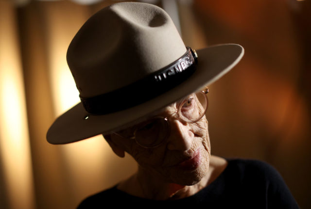Betty Reid Soskin in her ranger hat