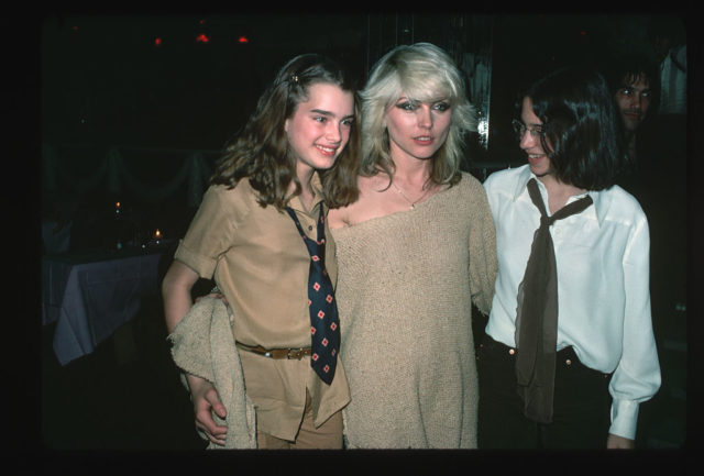 Brooke Shields and Debbie Harry at Studio 54 