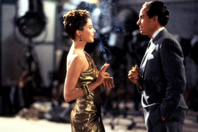 Annette Bening and Warren Beatty in Bugsy 