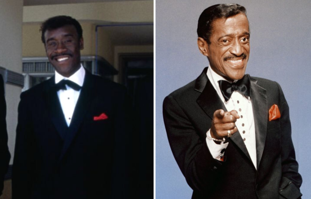 Don Cheadle in The Rat Pack and Sammy Davis Jr 