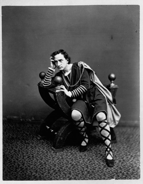 Edwin Booth as Hamlet 