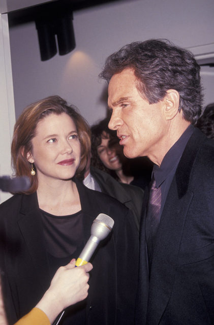Anette Bening and Warren Beatty at the DW Griffith Awards