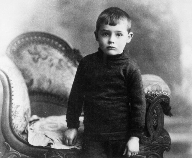 Cary Grant as a child
