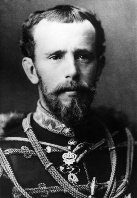 Headshot of Crown Prince Rudolf.