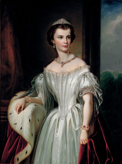 Painting of Empress Elisabeth