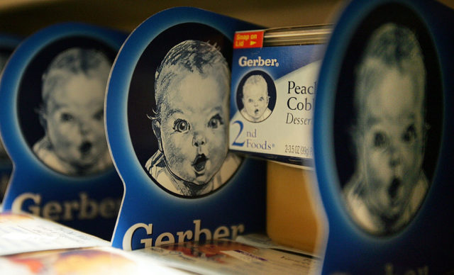 Gerber products with the original Gerber Baby 