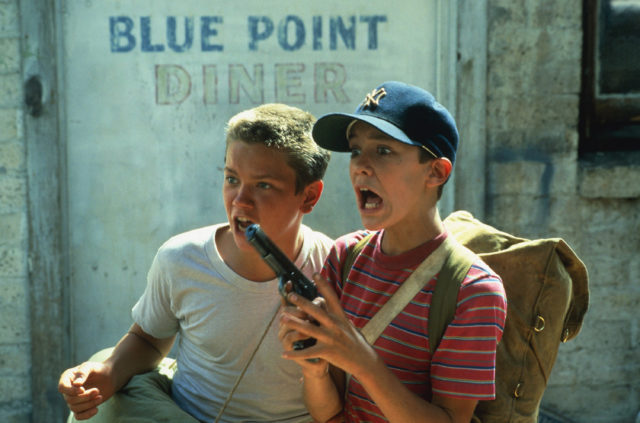 River Phoenix and Wil Wheaton in 'Stand by Me'