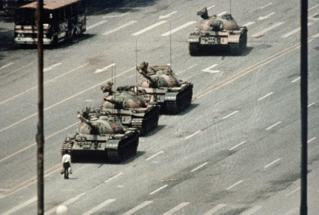Tank Man Tiananmen Square 