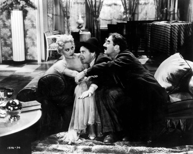 Thelma Todd, Groucho and Chico Marx 