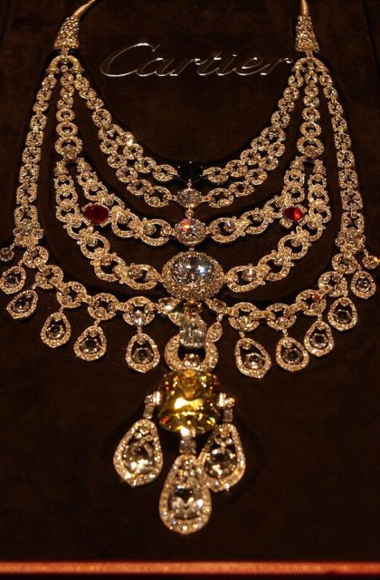 Patiala necklace without the neck piece 