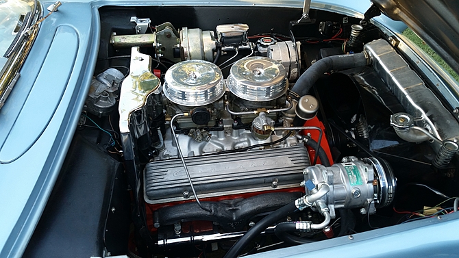 1956 corvette engine