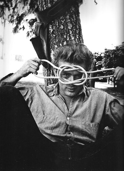 James Dean photographed by Sanford Roth, 1955.f