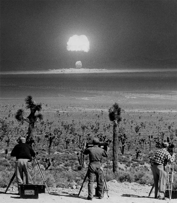 Wasp Prime atomic bomb testing blast in 1955