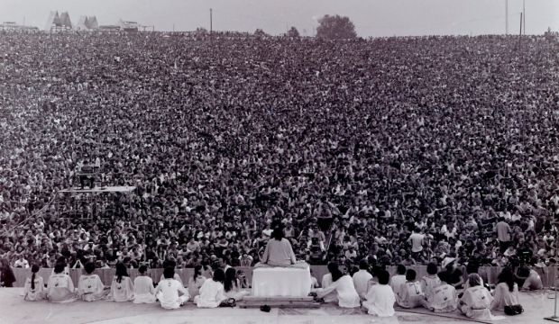 Woodstock, The Opening Ceremony. Bethel, New York, 14 August 1969.