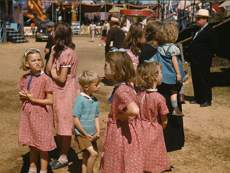At the Vermont state fair, Rutland, 1941