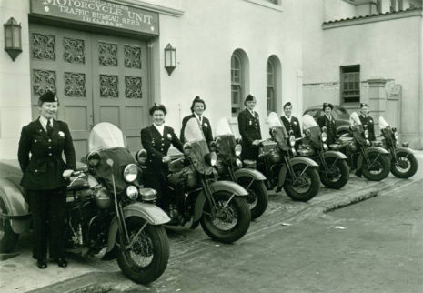San Francisco Women's Motorcycle Unit, 1940