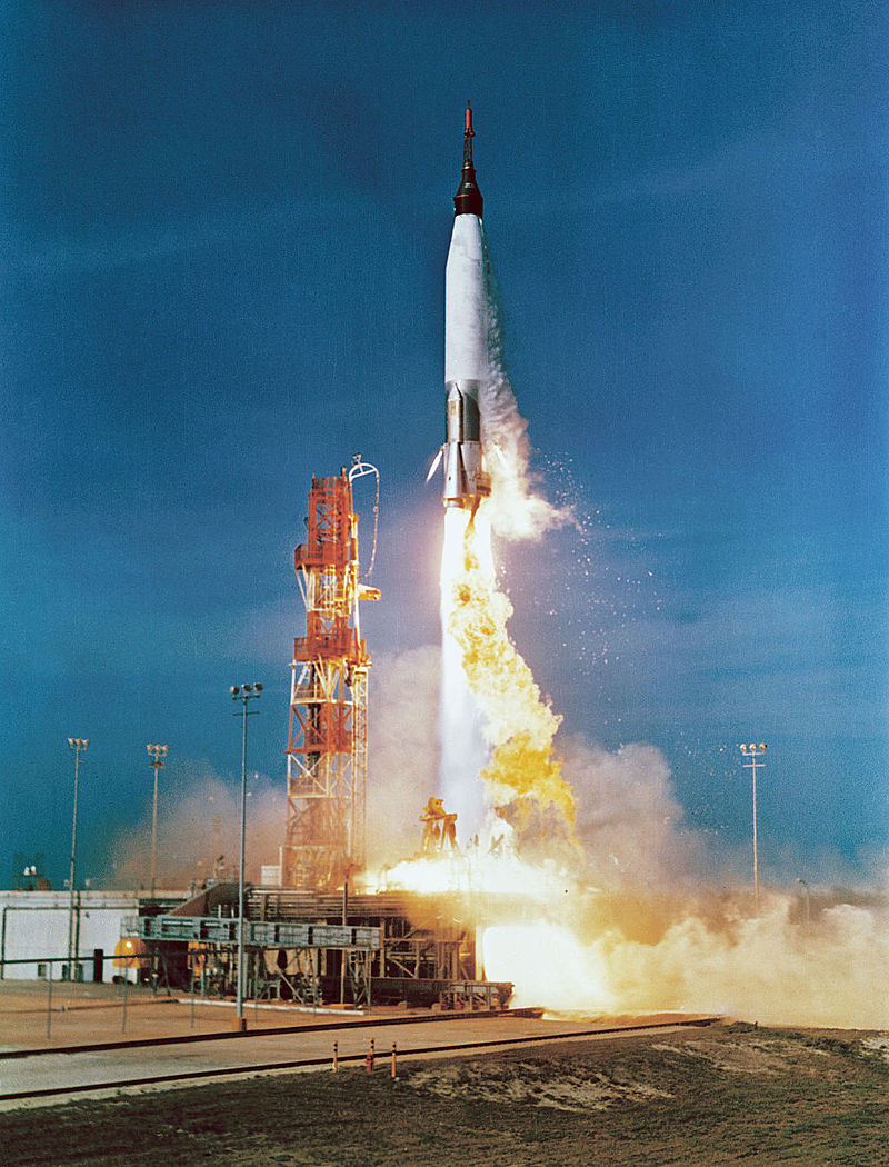 Mercury-Atlas_2 liftoff