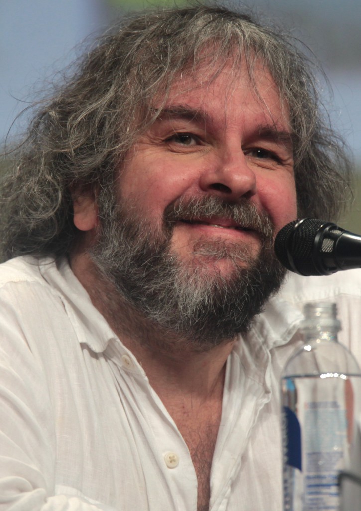 Peter Jackson speaking at the 2014 San Diego Comic Con International, for “The Hobbit: The Battle of Five Armies”, at the San Diego Convention Center in San Diego, California. Photo byGage Skidmore CC BY-SA 2.0