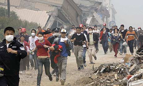 beichuan China earthquake during earthquake