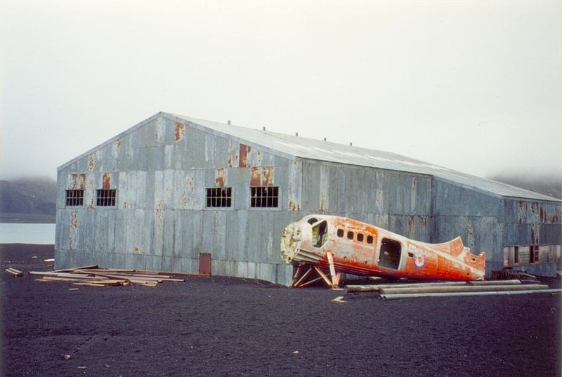 derelict hangar