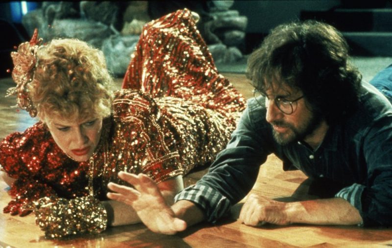 Getting down on the dancefloor- Spielberg with Kate Capshaw