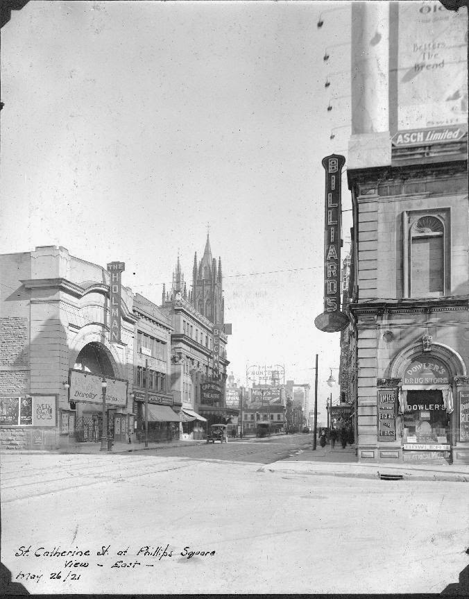 Sainte-Catherine Street, 1921