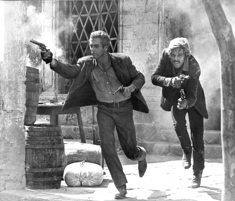 Butch Cassidy and the Sundance Kid (1969)
Directed by George Roy Hill
Shown from left: Paul Newman, Robert Redford