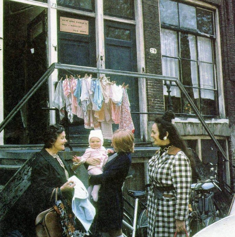 Beautiful Amsterdam street photo! Palmgracht 79, the 60s