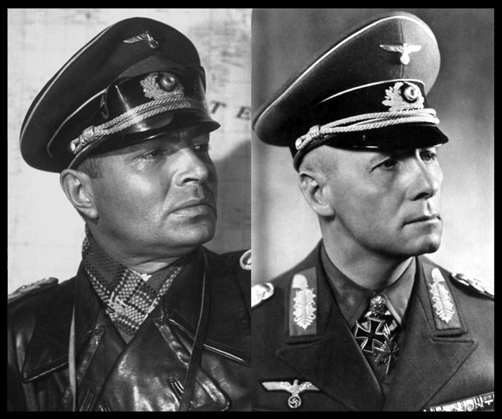 James Mason as Irwin Rommel in  The Desert Fox