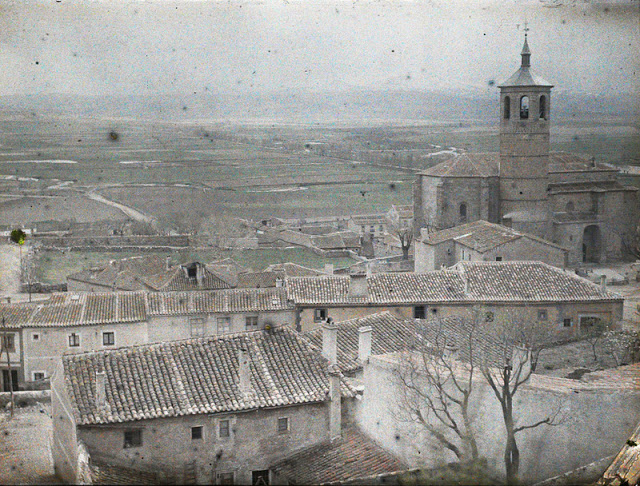 Old Color Photos of Life in Spain in 1917 (9)