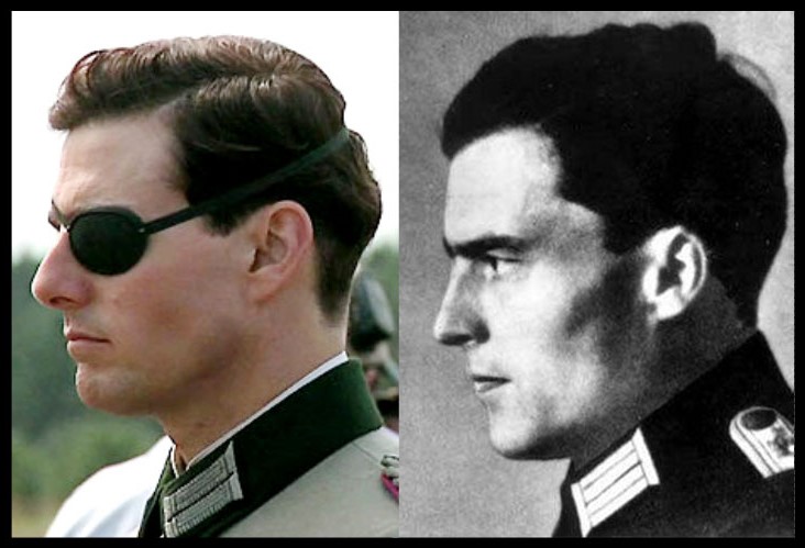 Tom Cruise as Claus Von Stauffenberg