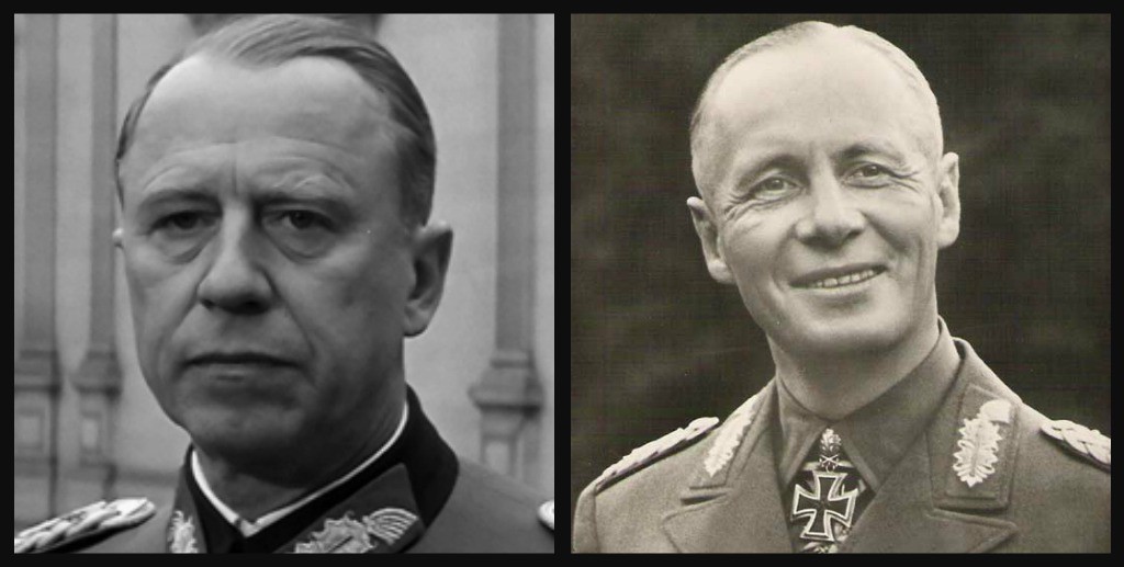Werner Hinz as Rommel in The Longest Day