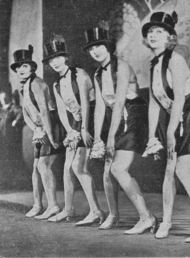 Cabaret dancers, 1927.