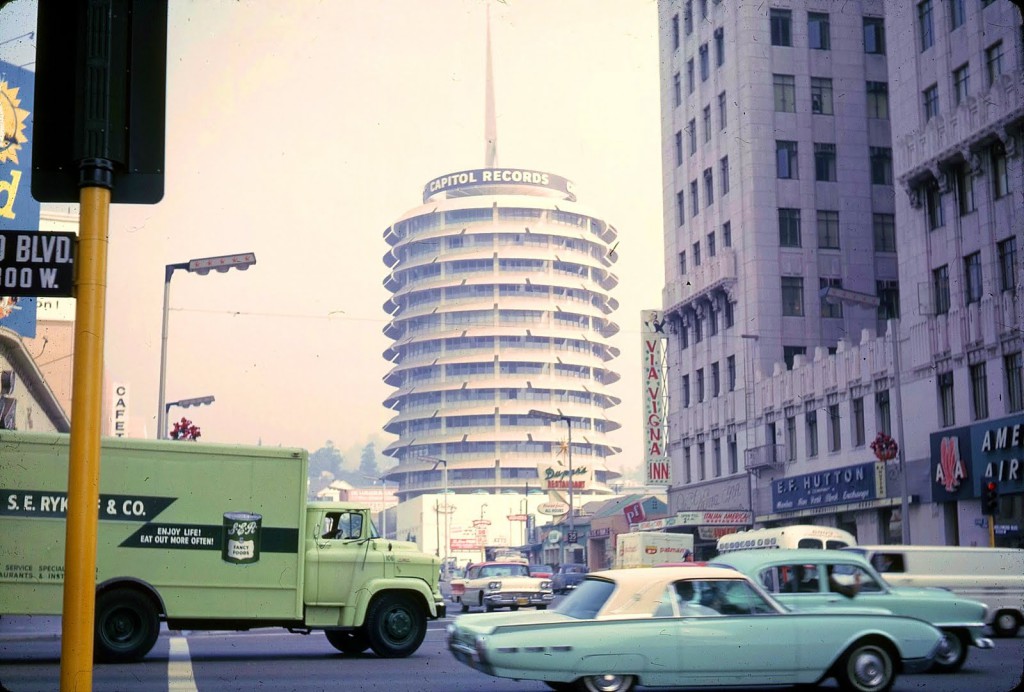 Capitol Records on Hollywood and Vine, 1962