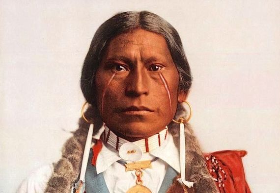 Chief James A. Garfield. Jicarilla Apache. 1899. Photo by William Henry Jackson. Source - Montana State University Library.
