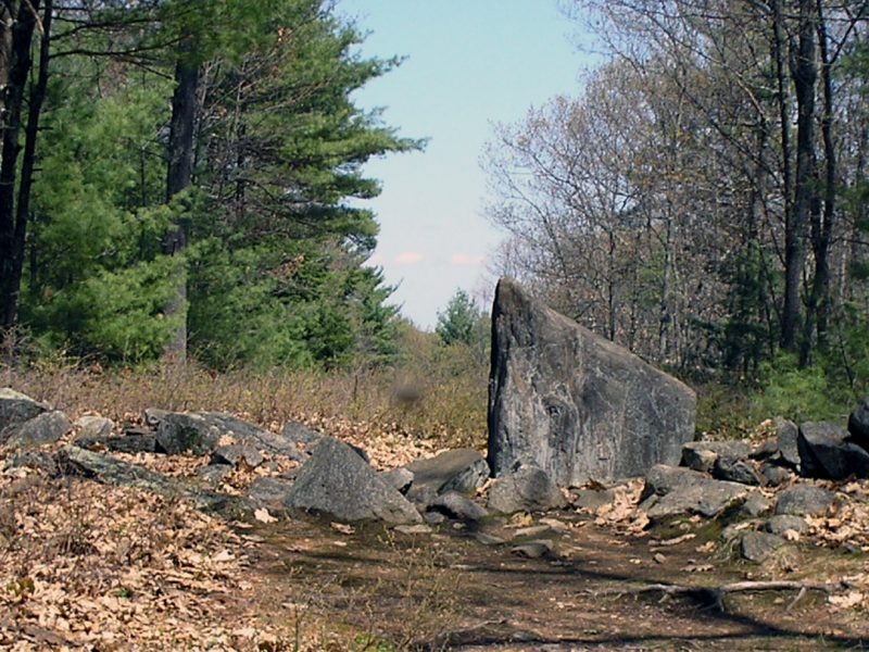 Among the structures at the site, there are some standing stones that may have been erected to align with astronomical events.
