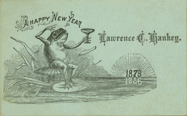 A Happy New Year, 1879, Lawrence C. Hankey