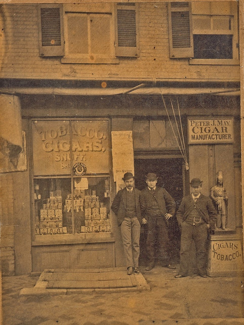 A Victorian cigar store