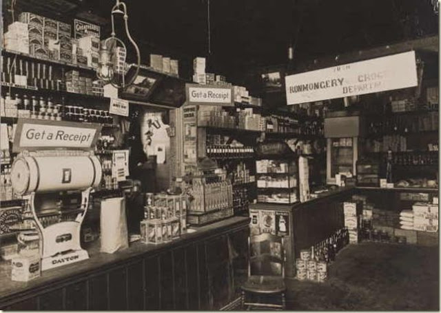 A Victorian store interiors