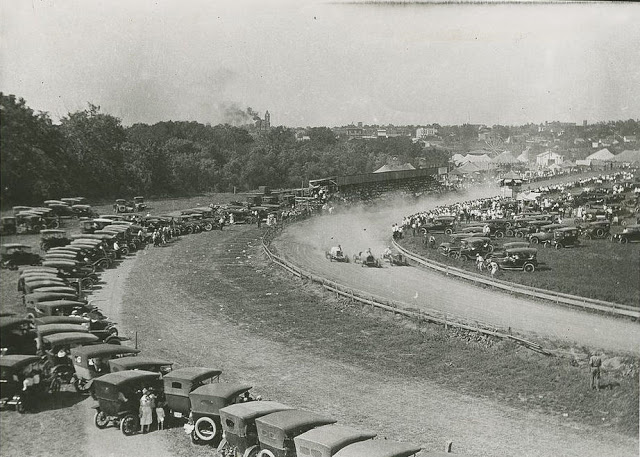 Auto races, Minneapolis, Kansas, August 1917