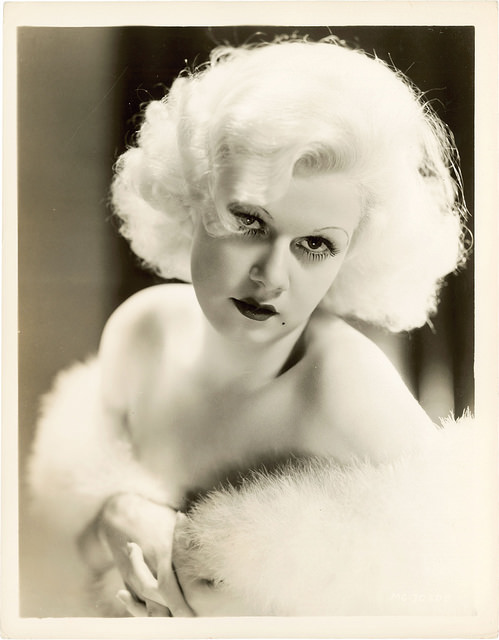 Beautiful Jean Harlow in Colorized Vintage Photos (17)