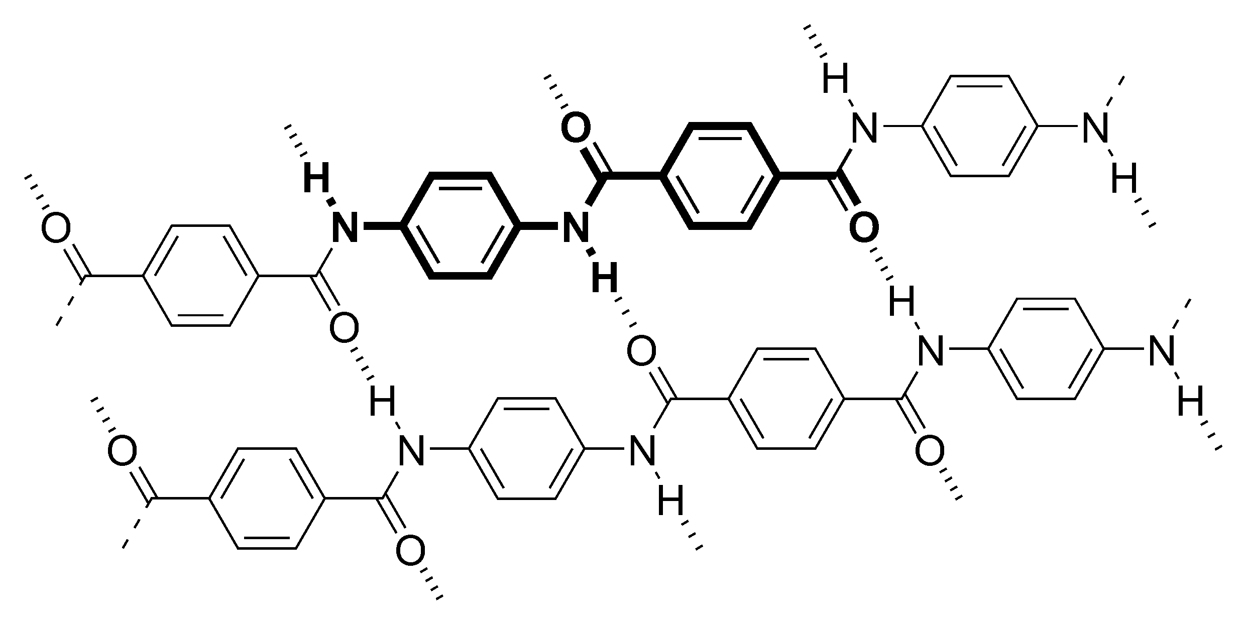 Kevlar_chemical_structure_H-bonds